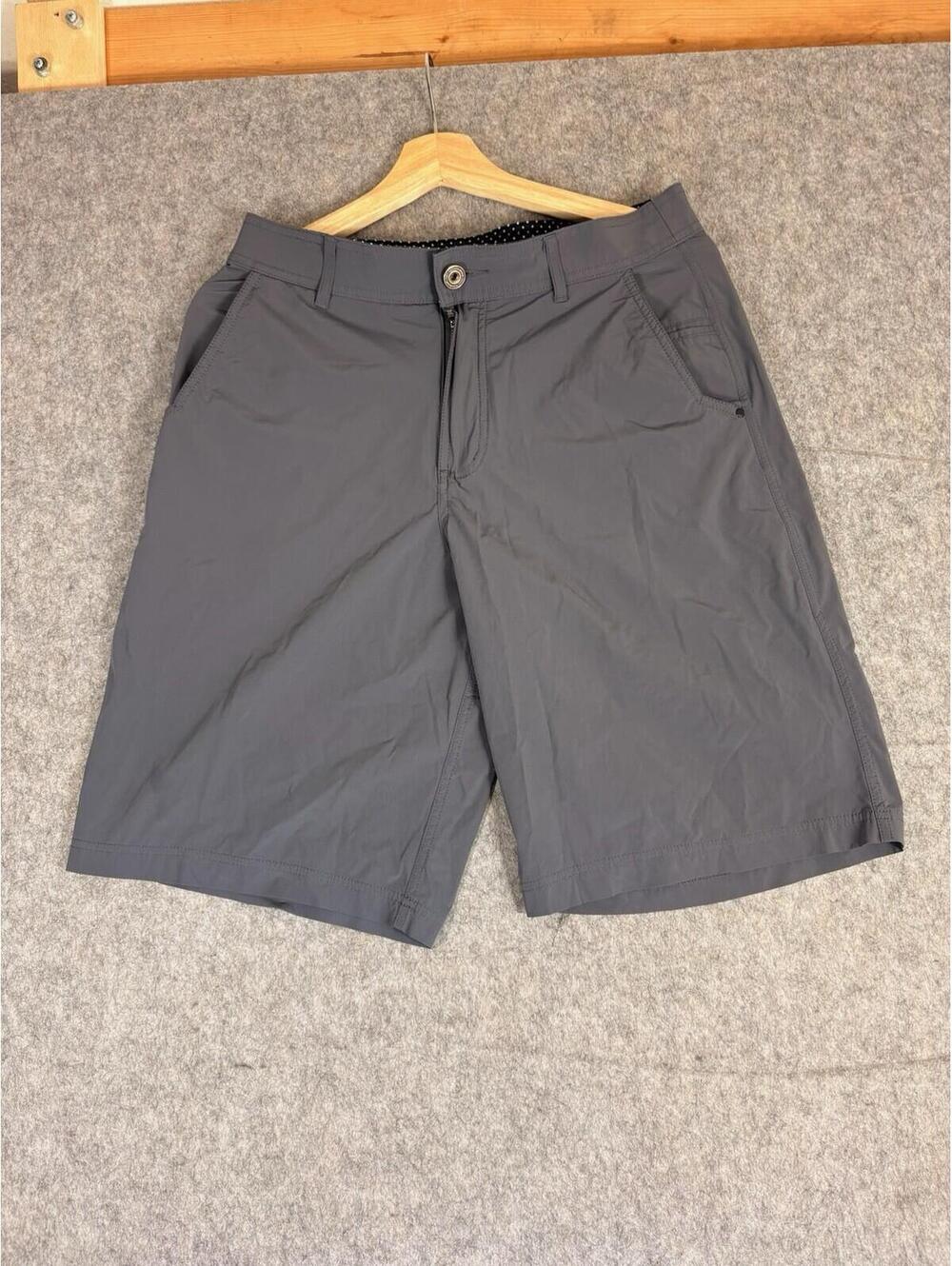 Lululemon Shorts Men’s 32 Kahuna Golf Athletic Stretch Performance 12” Dark Gray
